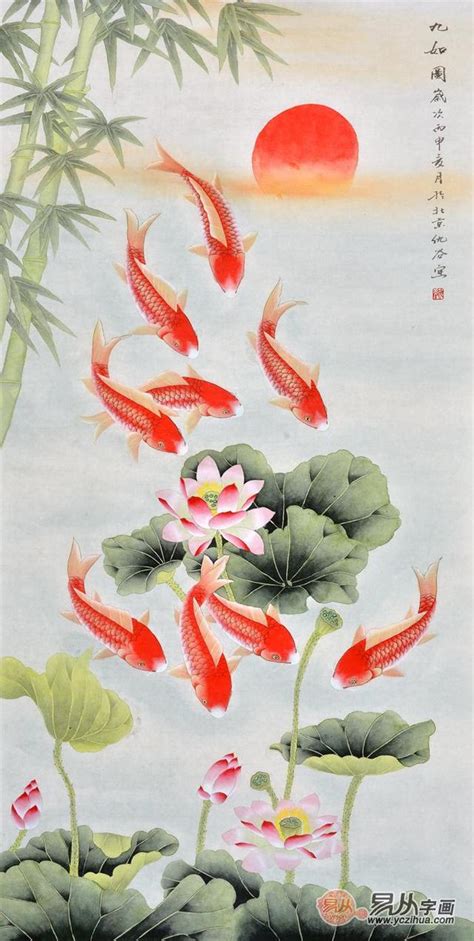 富貴九魚圖|九魚圖：風水師推薦